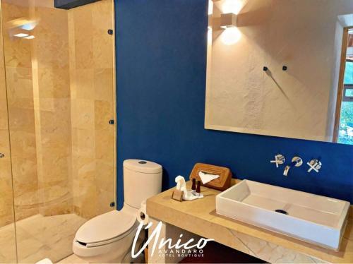 Foto de una habitación de Hotel Boutique Unico Avandaro