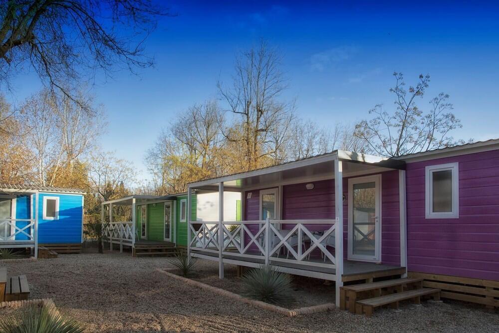 Foto de una habitación de Aranjuez Camping &amp;amp; Bungalows