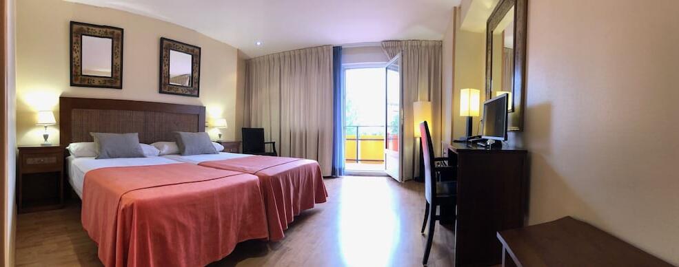 Foto de una habitación de HOTEL V.CIUDAD