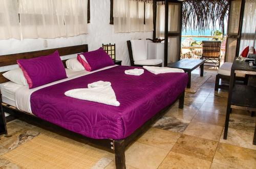 Foto de una habitación de Las Cabañas de Antica