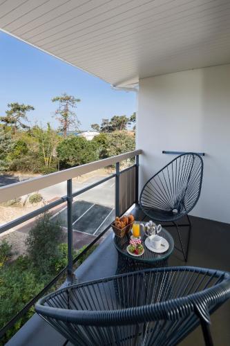 Foto de una habitación de Hôtel &amp;amp; Spa Les Bains d&amp;#039;Arguin by Thalazur