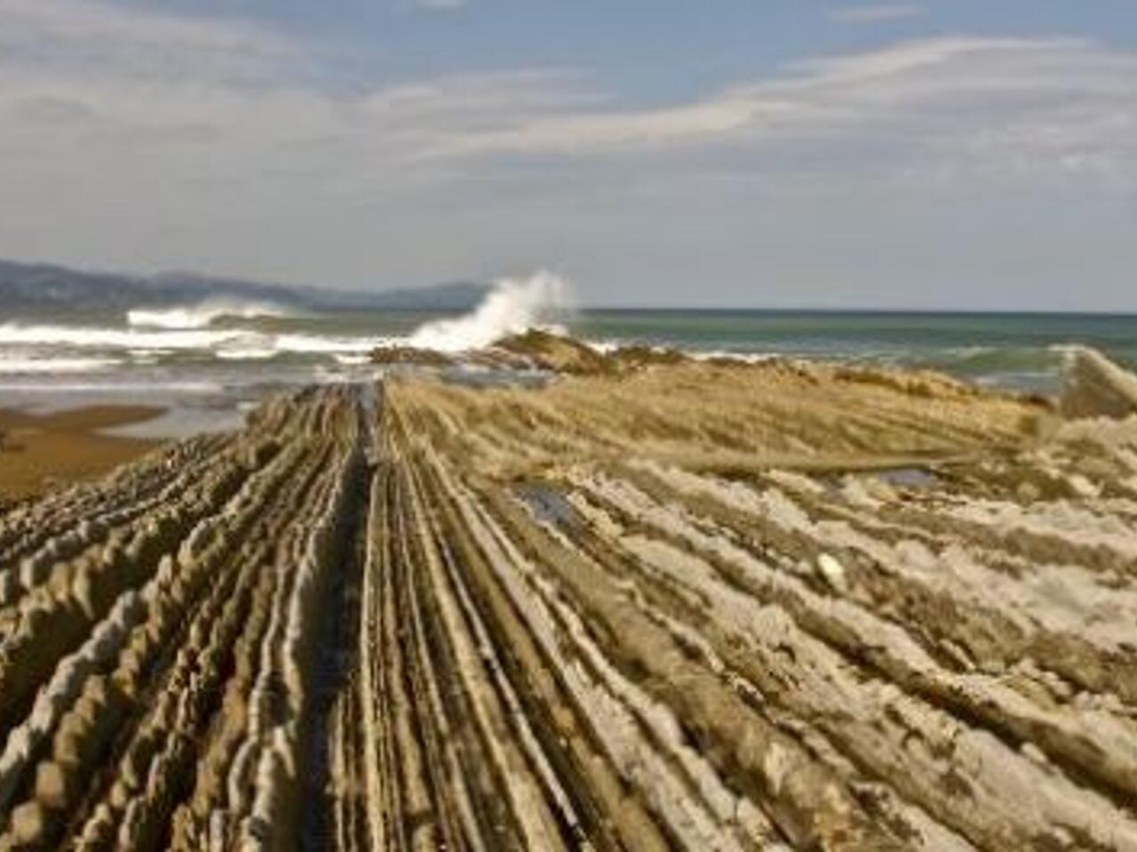 Fotografía de Zumaia - Flysch y playa