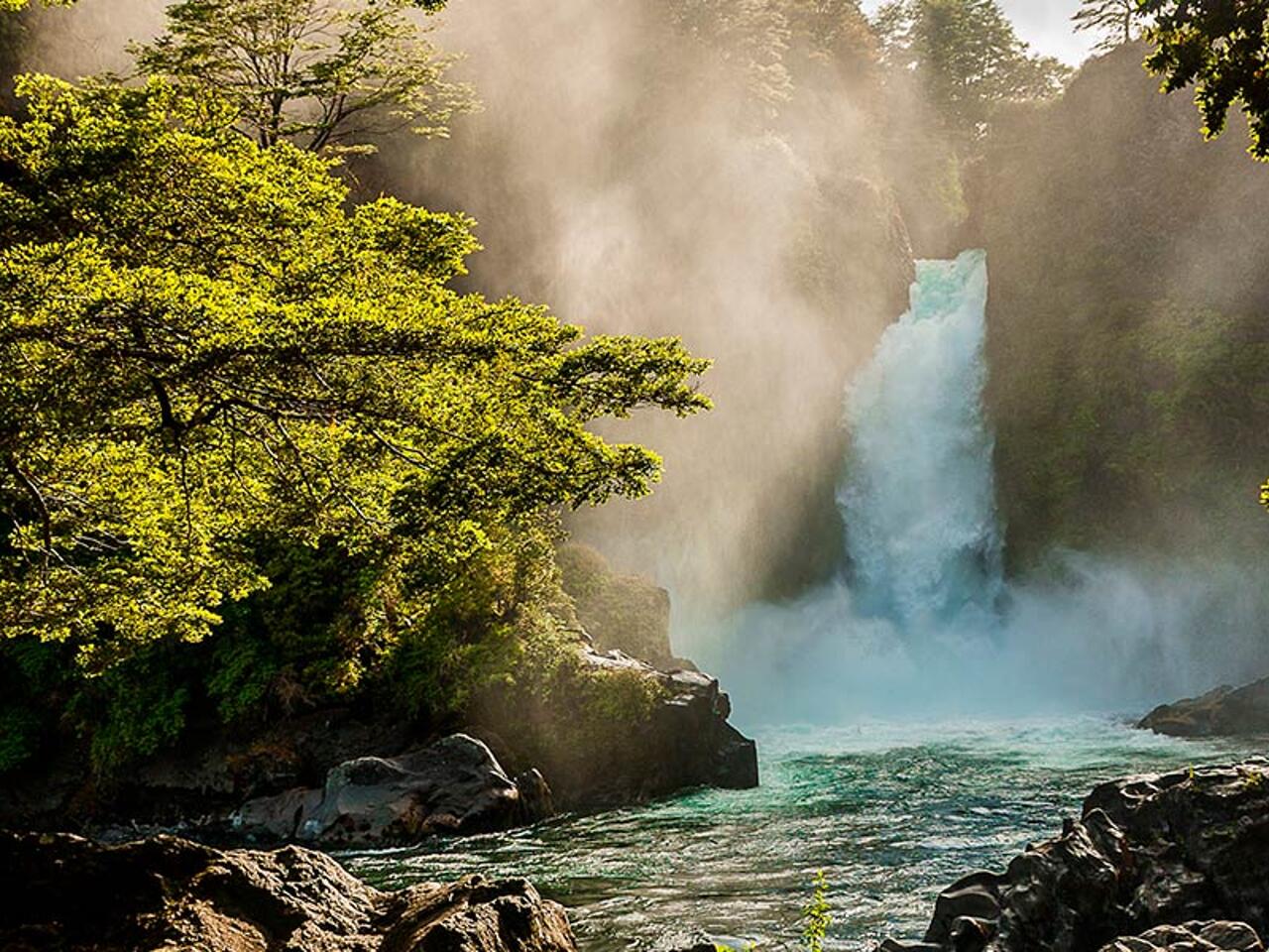 Fotografía de que visitar en huilo huilo chile