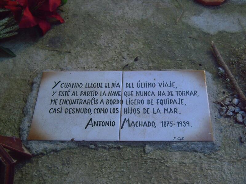 La tumba de Machado en Collioure Tu Hotel en