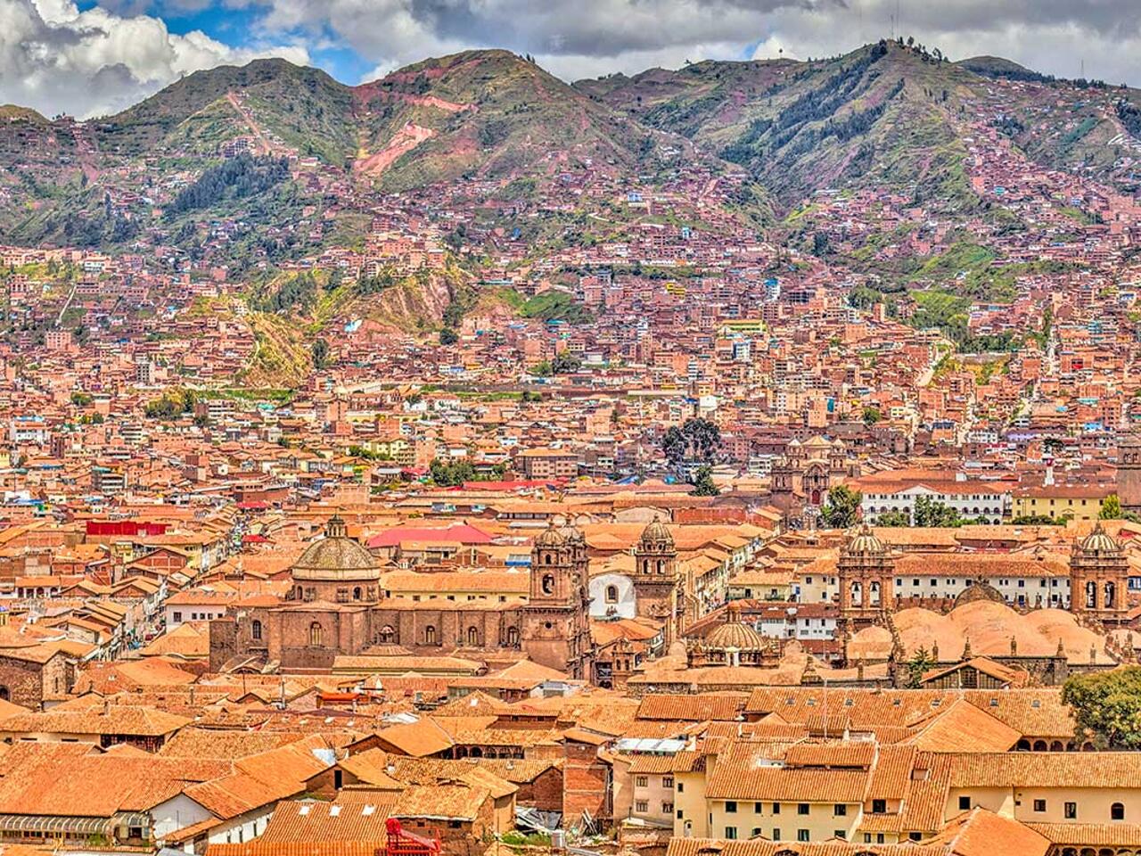 Fotografía de cuzco capital perú