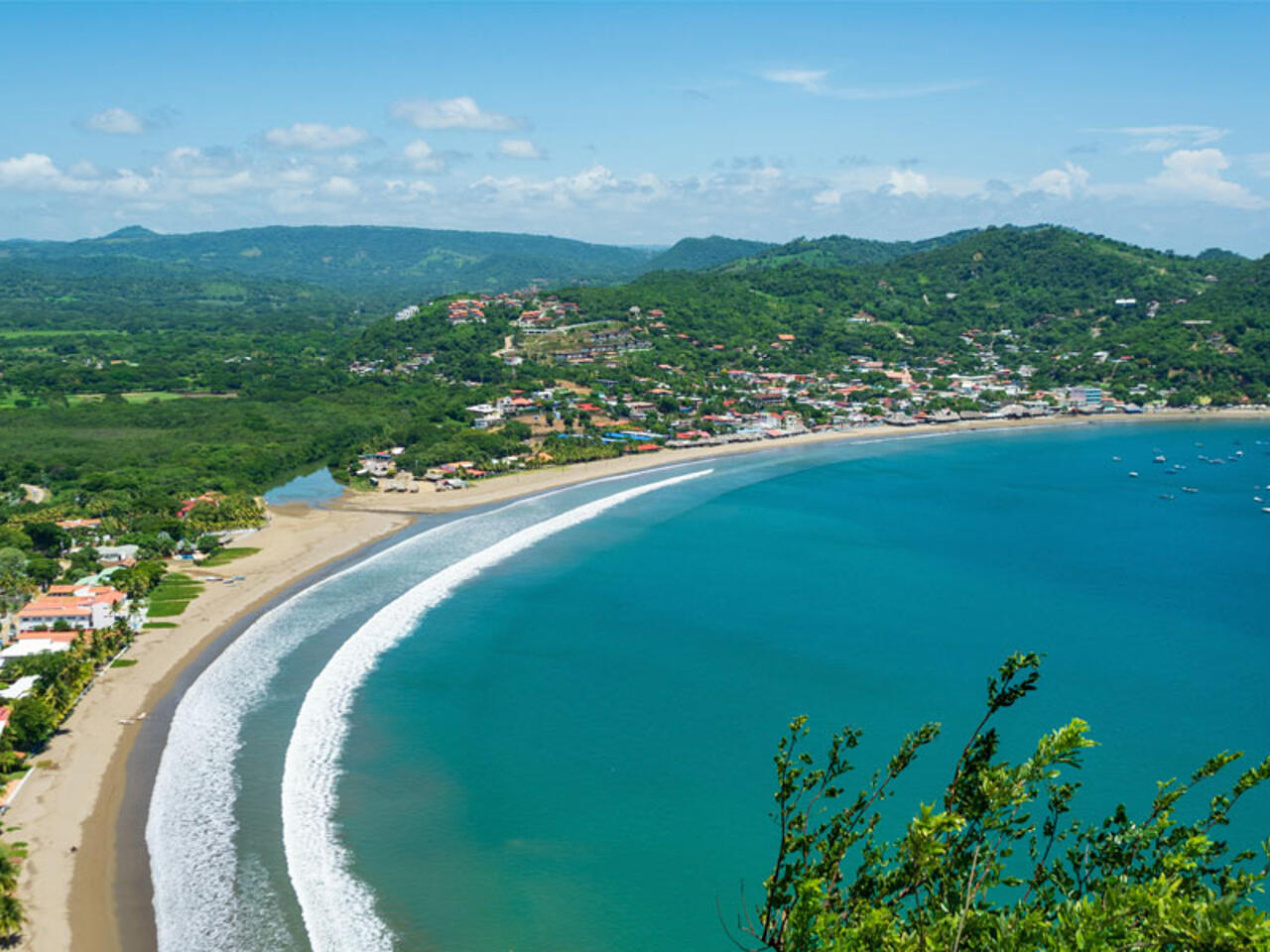 Fotografía de playa Rivas Nicaragua