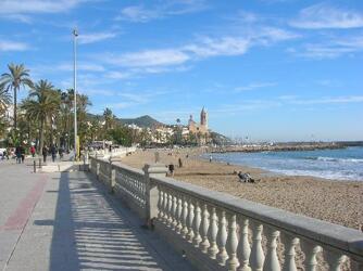 Sitges y el paseo marítimo